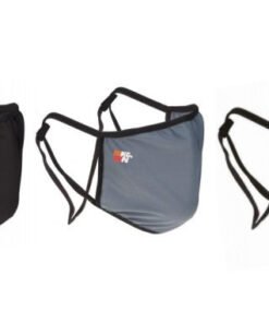 K&N Polyester Cloth Face Cover 2 Pack - Gray