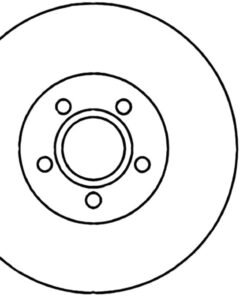 StopTech 03-09 Chrysler PTCruiser Tur / 03-05 Dodge Neon SRT-4 Front Right Slotted & Drilled Rotor