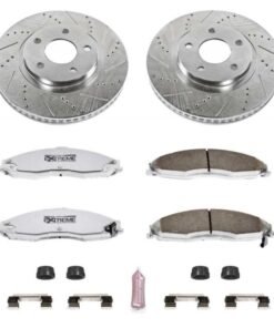 Power Stop 98-02 Chevrolet Camaro Front Z26 Street Warrior Brake Kit