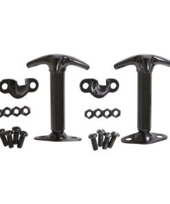 Smittybilt 7601 Black Hood Catch Set for 1955-1995 Jeep CJ/ Wrangler YJ