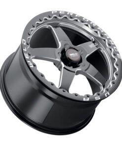 Weld Magnum Import 13x10 / 4x100mm BP / 5in. BS Black Wheel - Black Single Beadlock MT