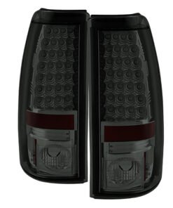 Spyder Chevy Silverado 1500 03-06 (Does Not Fit Stepside)LED Tail Lights Smke ALT-YD-CS03-LED-SM