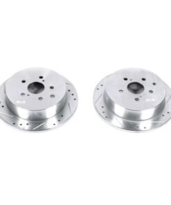 Power Stop 10-15 Lexus RX350 Rear Evolution Drilled & Slotted Rotors - Pair