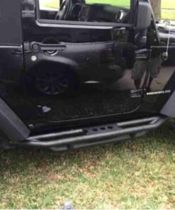 Smittybilt Rock Crawler Side Armor for Jeep Wrangler JK 2dr. - Black - 76633