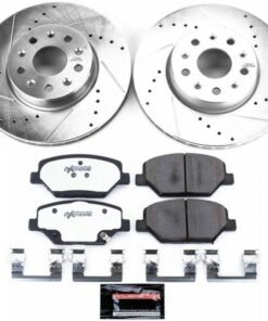 Power Stop 16-19 Chevrolet Camaro Front Z26 Street Warrior Brake Kit