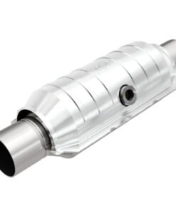 MagnaFlow Conv Univ 2.5in Inlet/Outlet Center/Center Round 11in Body L x 5.125in W x 15in Overall L