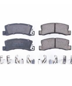 Power Stop 90-92 Geo Prizm Rear Z17 Evolution Ceramic Brake Pads w/Hardware
