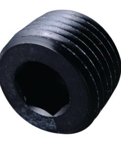 Fragola 1/2 NPT Pipe Plug- Internal Black