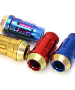 Wheel Mate Mutkei SR45R Lock Set 12x1.25 Burned Titanium (4pcs)