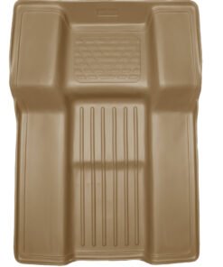 Husky Liners 07-10 GM Escalade/Tahoe/Yukon WeatherBeater Tan Walkway (2nd Row Bucket) Floor Liners