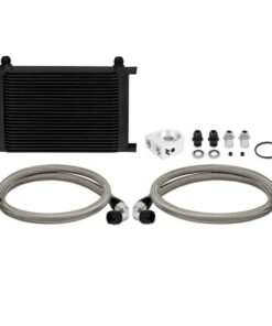 Mishimoto Universal 25 Row Oil Cooler Kit (Black Cooler)