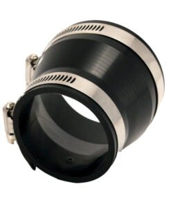 Spectre Coupler/Reducer 3in. to 2.5in. (PVC) - Black