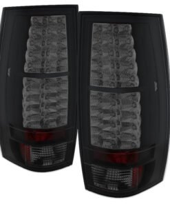 Spyder Chevy Suburban/GMC Yukon/Yukon Denali 07-14 LED Tail Lights Blk Smke ALT-YD-CSUB07-LED-BSM