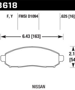 Hawk 05-10 Nissan Frontier / 05-07 Nissan Pathfinder / 09-10 Pathfinder 4.0L / 05-10 Nissan Xtrerra