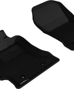 3D MAXpider 2013-2019 Toyota/Subaru/Scion FR-S Kagu 1st Row Floormat - Black