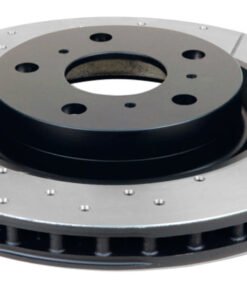 DBA 06-12 Chevrolet Corvette Z06 Rear Drilled & Slotted Street Series Rotor