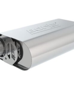 Borla CrateMuffler SBC Hot 350/383 3inch Offset/Offset 14in x 4.35in x 9in Oval Muffler