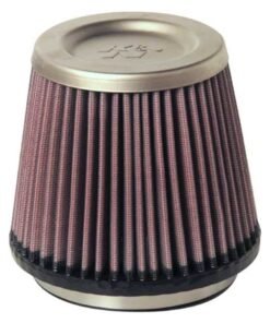 K&N Universal Air Filter Round Tapered Titanium Top 4.5in Top OD x 5.875in Base OD x 5in H