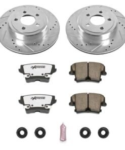 Power Stop 05-19 Chrysler 300 Rear Z26 Street Warrior Brake Kit