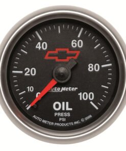 Autometer Sport-Comp II GM 52mm 0-100 PSI Mechanical Oil Pressure Gauge