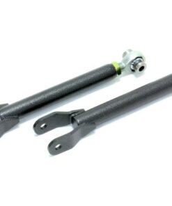 BMR 10-15 5th Gen Camaro Trailing Arms Rear w/ Single Adj. Rod Ends - Black Hammertone