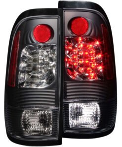 ANZO 1997-2003 Ford F-150 LED Taillights Black