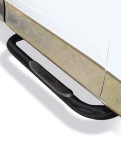 Go Rhino 99-18 GMC Sierra 1500/2500HD/3500/3500HD 4000 Series SideSteps - Cab Length - Black