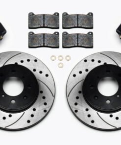 Wilwood DPHA Front Caliper & Rotor Kit Drilled Honda / Acura w/ 262mm OE Rotor