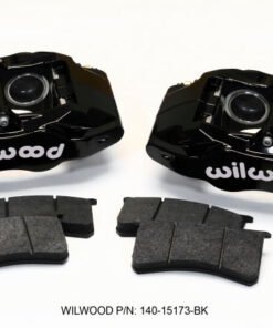 Wilwood SLC56 Front Caliper Kit Black Corvette All C5 / Base C6 1997-2013