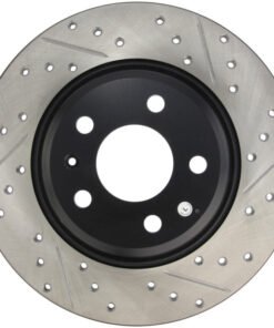 StopTech Power Slot 09-10 Audi A4/A4 Quattro / 08-10 A5 / 10 S4 Rear Left Drilled & Slotted Rotor