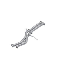 MBRP T304 Stainless Steel, 2.25in Muffler Bypass
