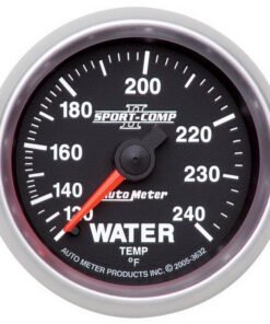 Autometer Sport-Comp II 52mm 120-240 F Mechanical Water Temperature Gauge