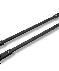 Officially Licensed Jeep 07-18 Jeep Wrangler JK 4Door Two Bar Removable Roof Rack w/ Jeep Logo