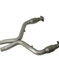 BBK 05-10 Mustang 4.6 Short Mid X Pipe With Catalytic Converters 2-3/4 For BBK Long Tube Headers