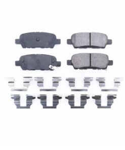 Power Stop 2013 Infiniti EX37 Rear Z17 Evolution Ceramic Brake Pads w/Hardware