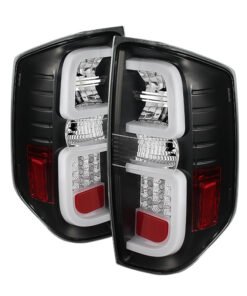 Spyder Toyota Tundra 2014-2016 Light Bar LED Tail Lights Black ALT-YD-TTU14-LED-BK