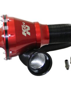 K&N Universal Apollo Red Cold Air Intake - 70mm OD FLG PP