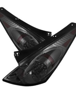 Spyder Nissan 350Z 03-05 LED Tail Lights Smoke ALT-YD-N350Z02-LED-SM