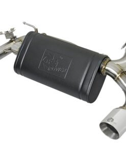 aFe MACHForce XP 16-17 BMW 340i/iX 440i/iX L6-3.0L (t) SS Axle-Back Exhaust w/Polished Tips