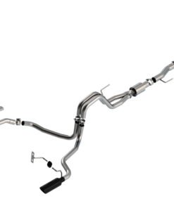 Borla F-150 2021 5.0L 4DR CC SB EC STB LARIAT/KR/PLTNM/LTD 3/2.25 SRE Cat-Back S-Type Black CHR Tips