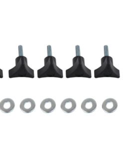 Kentrol 04-06 Jeep Wrangler TJ Unlimited LJ Hardtop Screws Unlimited - Textured Black