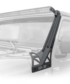 DV8 Offroad 2018+ JL/Gladiator Picatinny Rail A-Pillar Pod LED Light Mount
