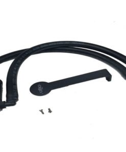 J&L 12-17 Jeep Wrangler JK 3.6L Passenger Side Oil Separator 3.0 - Black Anodized