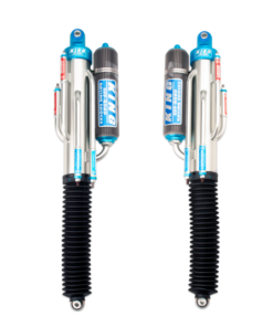 King Shocks 2017+ Ford F150 Raptor 4WD Rear 3.0 Dia Bypass Piggyback Shock w/Perf Fin Res (Pair)