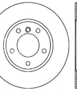StopTech 96-02 BMW Z3 / 03-01/06 Z4 / 11/91-98 318i/iS / 04/98-00 318Ti Drilled Left Front Rotor