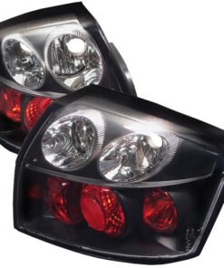Spyder 02-05 Audi A4 (Excl Convertible/Wagon) Euro Style Tail Lights - Black (ALT-YD-AA402-BK)