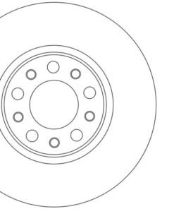 StopTech 13+ Dodge Dart Performance Slotted & Drilled Front Left Rotor