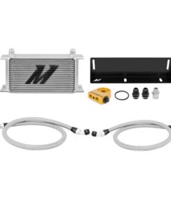 Mishimoto 79-93 Ford Mustang 5.0L Thermostatic Oil Cooler Kit - Silver