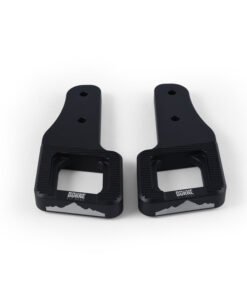 Mishimoto 2017+ Ford Raptor / 2009+ Ford F150 Borne Off-Road Billet Tow Hooks - Black