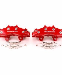 Power Stop 06-13 Chevrolet Corvette Front Red Calipers - Pair